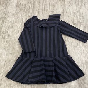 Motoreta. Size 3 black and navy stripe.